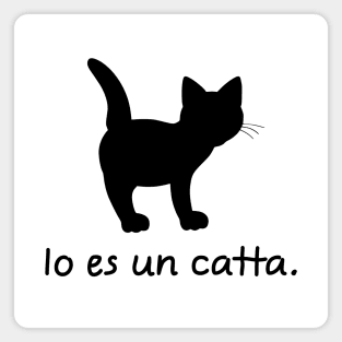 I'm A Cat (Interlingua, Feminine) Magnet